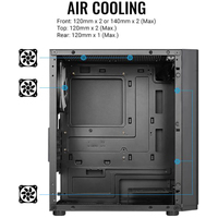 Корпус AeroCool Hexform-G-BK-v1