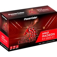 Видеокарта PowerColor Red Dragon Radeon RX 6800 XT OC 16GB GDDR6