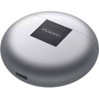 Наушники Huawei FreeBuds 4 (мерцающий серебристый)