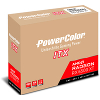 Видеокарта PowerColor Radeon RX 6500 XT ITX 4GB GDDR6 AXRX 6500 XT 4GBD6-DH