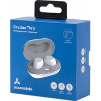 Наушники AccesStyle Gradus TWS (белый)