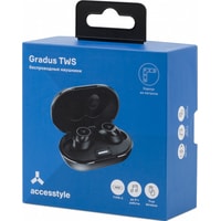Наушники AccesStyle Gradus TWS (черный)