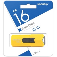 USB Flash SmartBuy Stream 16GB (желтый)