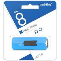 USB Flash SmartBuy Stream 8GB (синий)