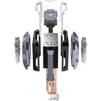 Кулер для процессора Jonsbo CR-1100 (серый)