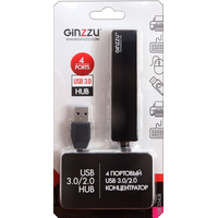 USB-хаб Ginzzu GR-334UB