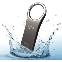 USB Flash Silicon-Power Jewel J80 128GB (серебристый)