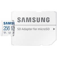 Карта памяти Samsung EVO Plus 2021 microSDXC 256GB (с адаптером)