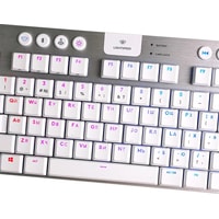 Клавиатура Logitech G915 TKL Lightspeed GL Tactile (серебристый)