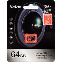 Карта памяти Netac P500 Extreme Pro 64GB NT02P500PRO-064G-S