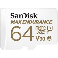 Карта памяти SanDisk microSDXC SDSQQVR-064G-GN6IA 64GB (с адаптером)