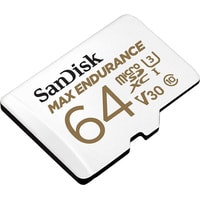 Карта памяти SanDisk microSDXC SDSQQVR-064G-GN6IA 64GB (с адаптером)