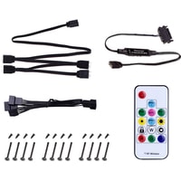 Набор вентиляторов ID-Cooling DF-12025-ARGB-TRIO-SNOW