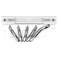 Кулер для процессора ID-Cooling IS-55 ARGB WHITE