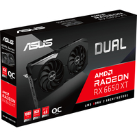 Видеокарта ASUS Dual Radeon RX 6650 XT OC Edition 8GB GDDR6 DUAL-RX6650XT-O8G