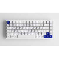 Клавиатура Akko 3084B Plus White &amp; Blue (Akko CS Jelly Pink)