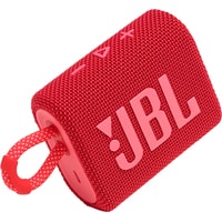 Беспроводная колонка JBL Go 3 (красный)