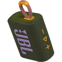 Беспроводная колонка JBL Go 3 (зеленый)