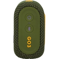 Беспроводная колонка JBL Go 3 (зеленый)