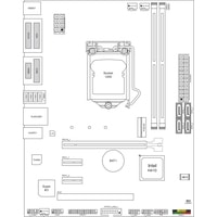 Материнская плата BIOSTAR H410MHG Ver. 6.0