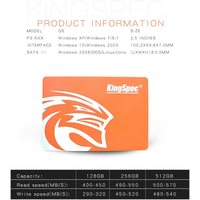 SSD KingSpec P3 256GB