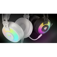 Наушники Genesis Neon 600 RGB (белый)