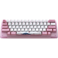 Клавиатура Akko ACR 59 Acrylic Tokyo (Akko CS Jelly Pink)