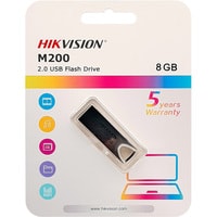 USB Flash Hikvision HS-USB-M200 USB2.0 8GB