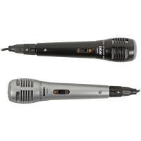 Комплект проводных микрофонов BBK CM215 (черный+серебристый)