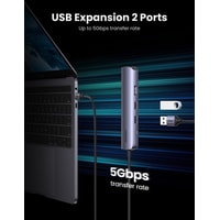 USB-хаб  Ugreen CM418 10919