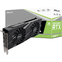 Видеокарта PNY GeForce RTX 3060 Ti 8GB Verto Dual Fan LHR VCG3060T8LDFBPB1 Видеокарта PNY GeForce RTX 3060 Ti 8GB Verto Dual Fan LHR VCG3060T8LDFBPB1