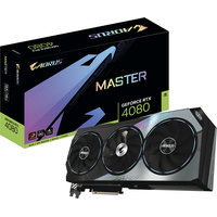 Видеокарта Gigabyte Aorus GeForce RTX 4080 16GB Master GV-N4080AORUS M-16GD