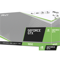 Видеокарта PNY GeForce GTX 1650 Dual Fan VCG16504D6DFPPB