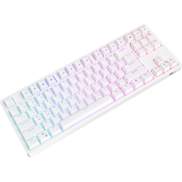 Клавиатура Royal Kludge RK87 RGB (белый, RK Brown)