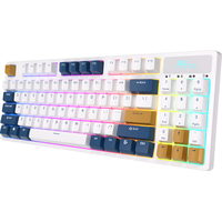 Клавиатура Royal Kludge RK89 RGB (белый, RK Lemon)