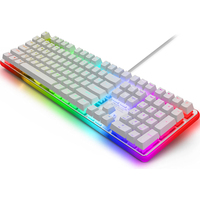Клавиатура Royal Kludge RK918 RGB (белый, RK Brown)