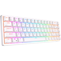 Клавиатура Royal Kludge RKG68 RGB (белый, RK Brown)