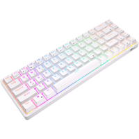 Клавиатура Royal Kludge RKG68 RGB (белый, RK Red)