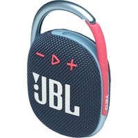 Беспроводная колонка JBL Clip 4 (темно-синий/розовый)
