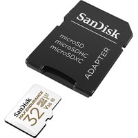 Карта памяти SanDisk microSDHC SDSQQVR-032G-GN6IA 32GB (с адаптером)