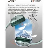 Наушники A4Tech BH300 (зеленый)
