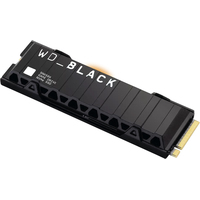 SSD WD Black SN850X NVMe Heatsink 1TB WDS100T2XHE