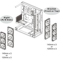 Корпус Thermaltake Core P3 TG Pro Snow CA-1G4-00M6WN-09
