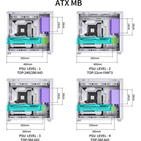 Корпус Jonsbo D41 Mesh Screen (белый)