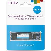 SSD CBR Standard 512GB SSD-512GB-M.2-ST22