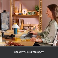 Вертикальная мышь Logitech Lift (графит)