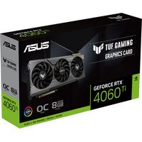 Видеокарта ASUS TUF Gaming GeForce RTX 4060 Ti OC Edition 8GB GDDR6 TUF-RTX4060TI-O8G-GAMING