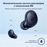 Наушники Anker SoundCore Dot 3i (темно-синий)