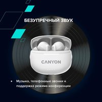 Наушники Canyon TWS-8 (белый)