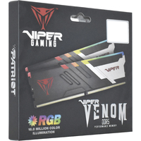 Оперативная память Patriot Viper Venom RGB 2x32ГБ DDR5 5600МГц PVVR564G560C40K